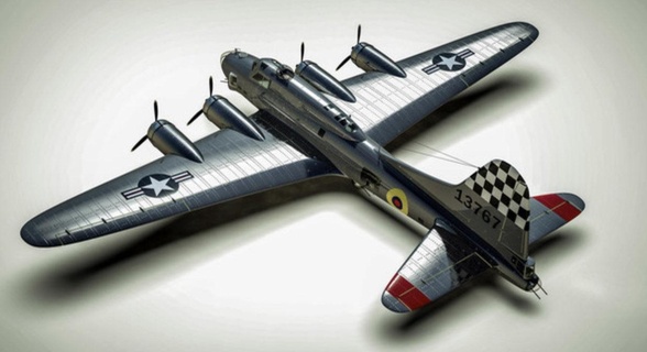 b17 aeronave 3d print model - Mito3D