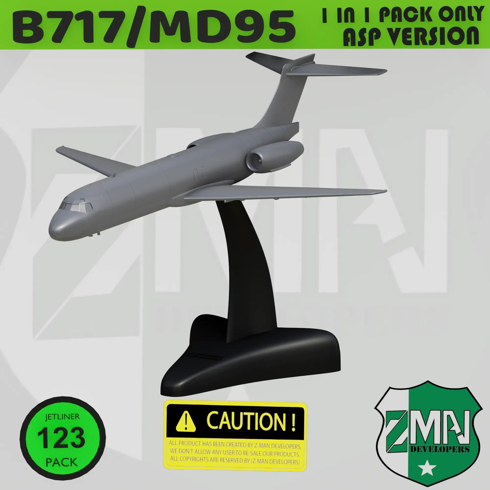 b717 md95 asp style i 3d modeller indir creality bulut 3D print model - Mito3D