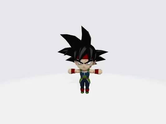 bebek bardock 3d modeller indir creality bulut 3d print model - Mito3D