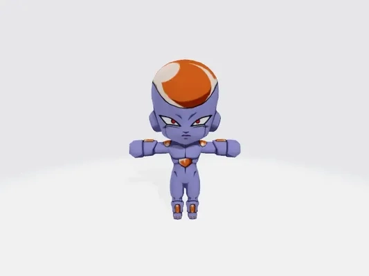 baby frieza final form 3d models download creality cloud 3d print model - Mito3D