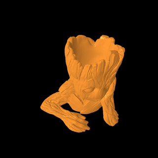 bébé Groot personnages 3d print model - Mito3D