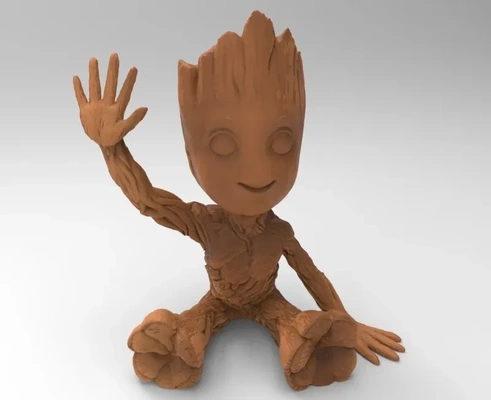 bébé groot 3d modèles télécharger créalité nuage 3d print model - Mito3D