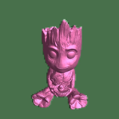 baby groot 3d models download creality cloud 3d print model - Mito3D