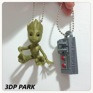 bambino Groot 5 2 spingere pulsante bambole Accessori 3d print model - Mito3D