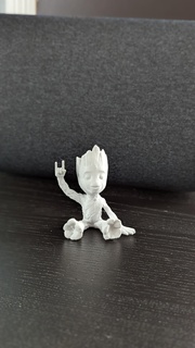 bebek Groot ağır metal 3d modeller indir Creality bulut kurgusal karakterler 3d print model - Mito3D
