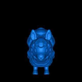 bambino lama animali 3d print model - Mito3D