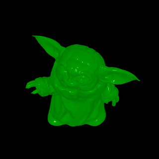 bebek Yoda karakterler 3d print model - Mito3D