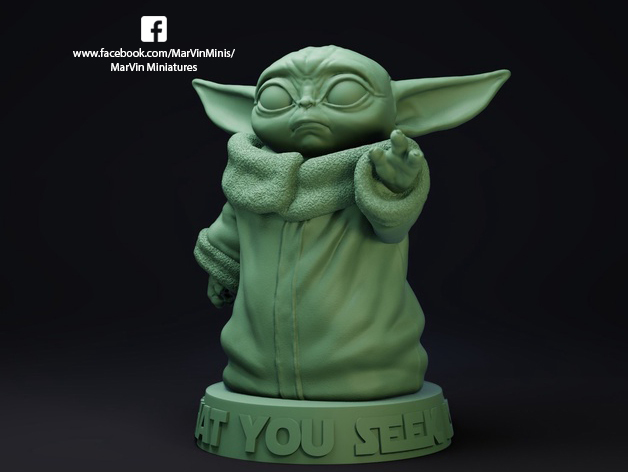 baby yoda - free sample Others 3D print model - Mito3D