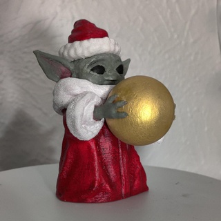 bebek Yoda Noel süs karakterler 3d print model - Mito3D