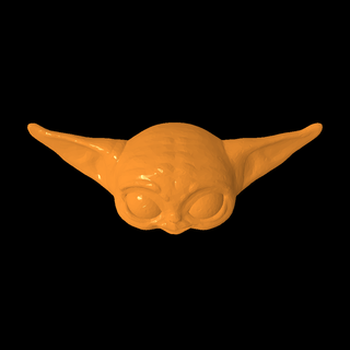 baby yoda toothpaste vomit Characters 3d print model - Mito3D