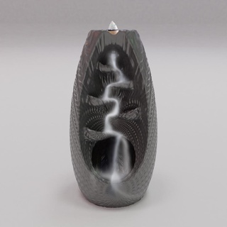 backflow incense burner waterfall 3d models download creality cloud household 3d print model - Mito3D