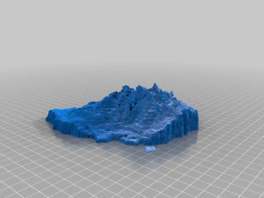 calanchi isola ii 3d modelli scarica creality nube 3d print model - Mito3D