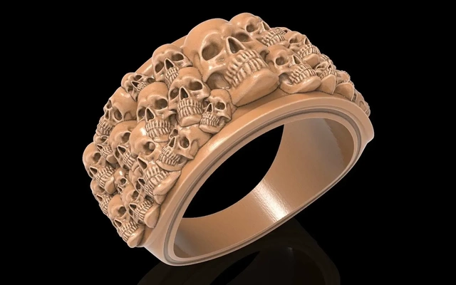 bague cr 3d modèles télécharger créalité nuage 3d print model - Mito3D