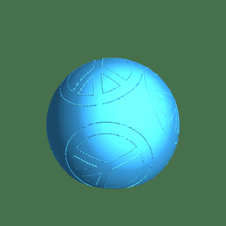 Ball DIY 3d print model - Mito3D