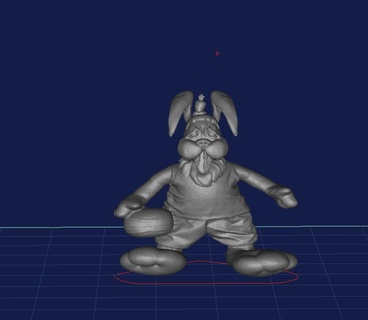 ball bunny Animals 3d print model - Mito3D