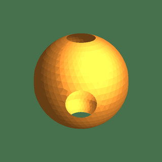 ball holes Others 3d print model - Mito3D