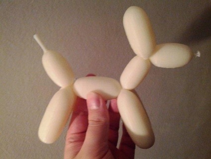 balloon dog Household 3d print model - Mito3D