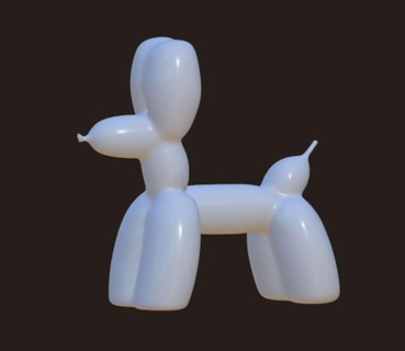 globo perro caracteres 3d print model - Mito3D