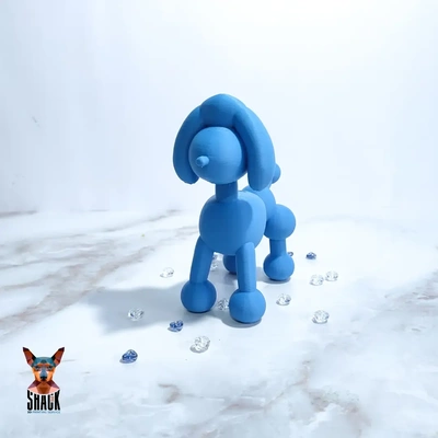 balão poodle 3d modelos baixar crialidade nuvem 3d print model - Mito3D