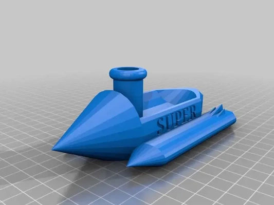 ballon angetrieben boot 3d modelle download realität wolke 3d print model - Mito3D