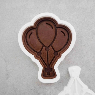 balloons cookie cutter Foods 3d print model - Mito3D