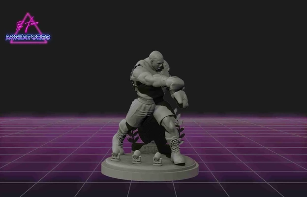 balrog calle combatiente 3d modelos descargar crealidad nube 3d print model - Mito3D