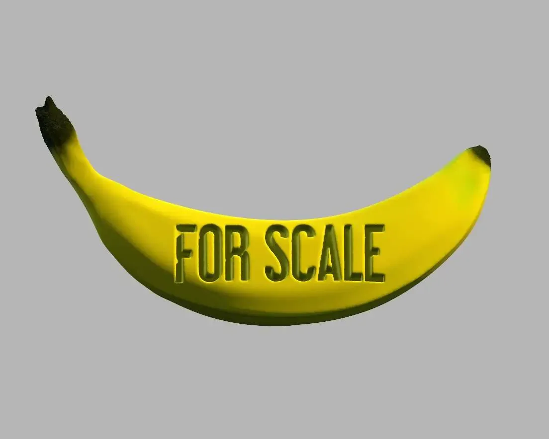 banana scale 3d models download creality cloud 3D print model - Mito3D