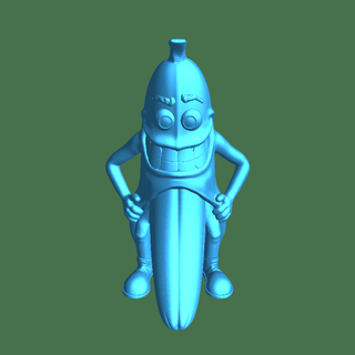 plátano ficticio caracteres 3d print model - Mito3D