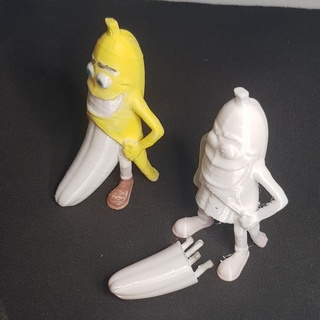 banana huelgas plátano billetera condón caso funda 3d print model - Mito3D