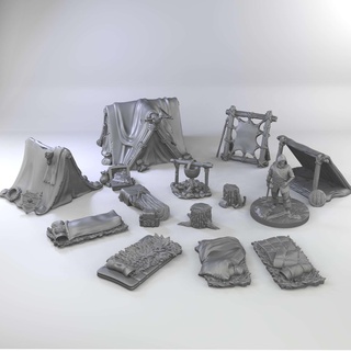 bandits camp Toys & Games 3d print model - Mito3D