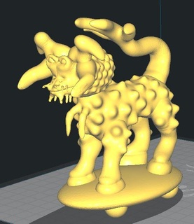 bao monstros 3d print model - Mito3D