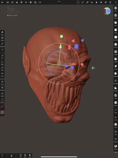 baraka cabeza monstruos 3d print model - Mito3D