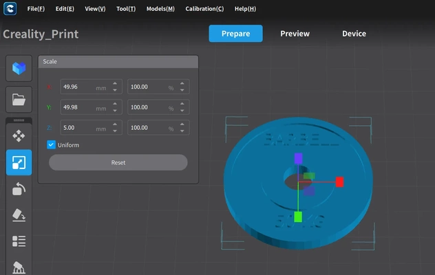 halter 3d modeller indir creality bulut 3d print model - Mito3D