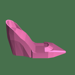 Barbie zapato juguetes juegos 3d print model - Mito3D