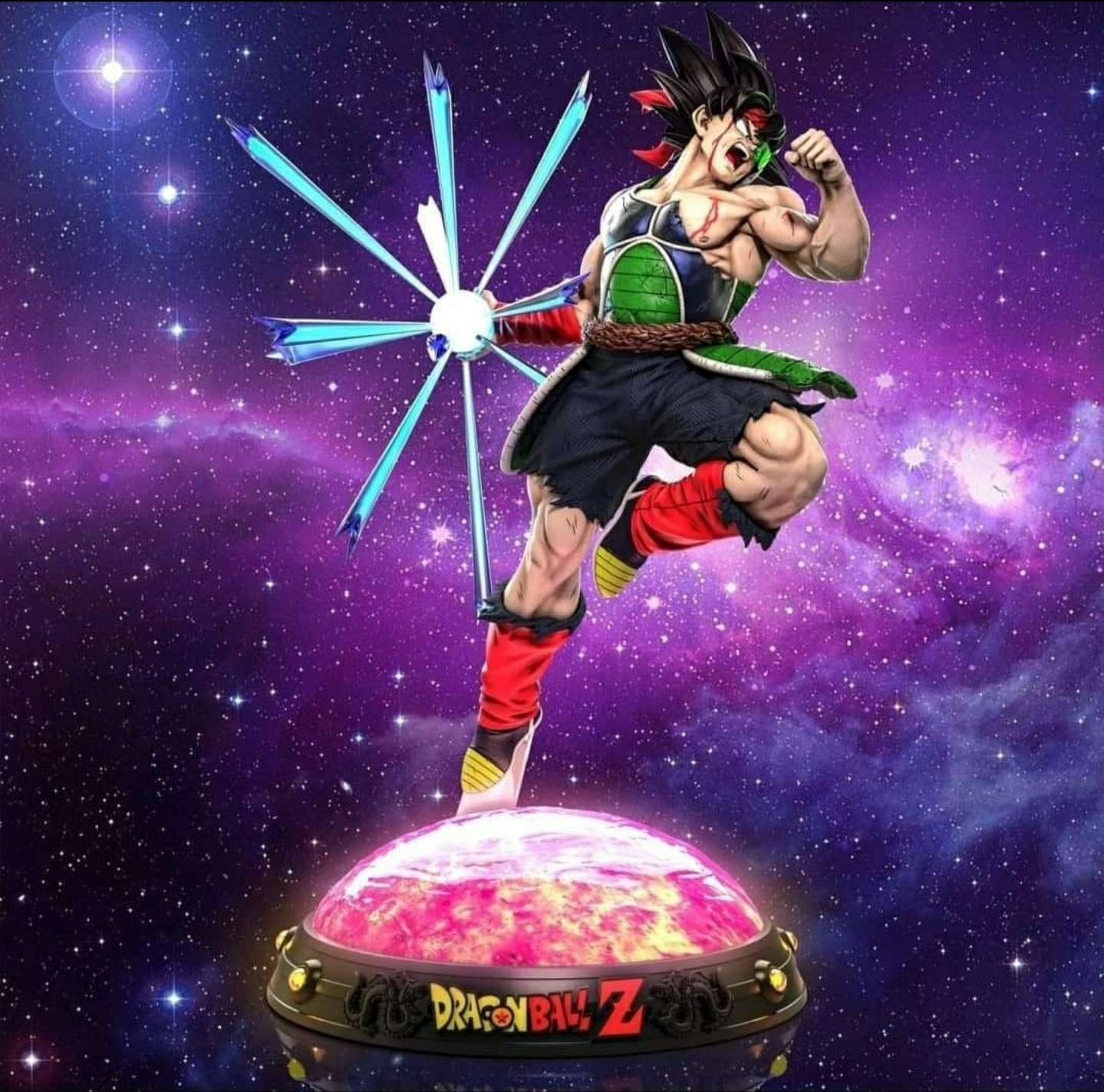 bardock dbz 3d modelos descargar crealidad nube caracteres 3D print model - Mito3D