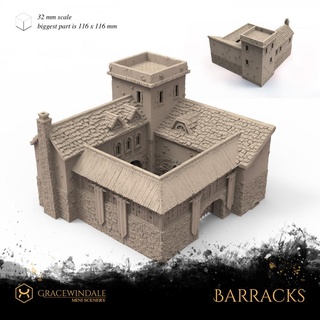 barracks Others 3d print model - Mito3D