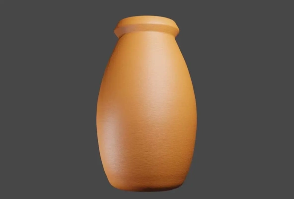 fass vase 3d modelle download realität wolke 3d print model - Mito3D