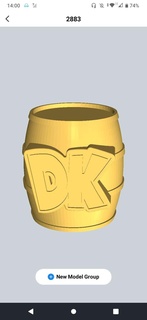 barril donk kong Education 3d print model - Mito3D