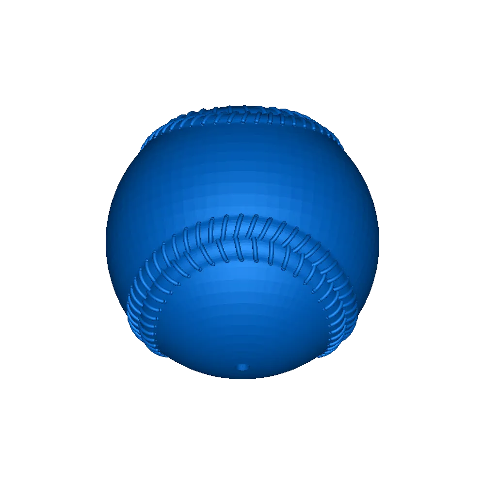 beisebol 3d modelos baixar crialidade nuvem 3D print model - Mito3D