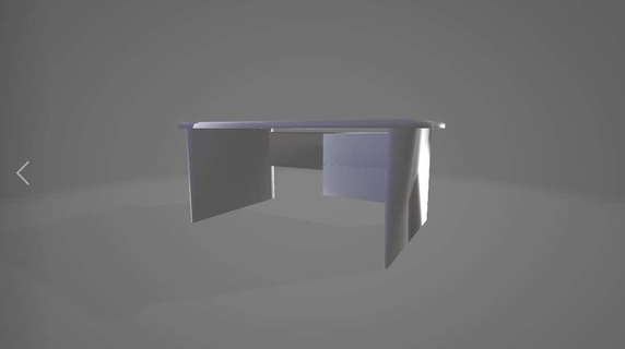 basic low poly table Furniture 3d print model - Mito3D