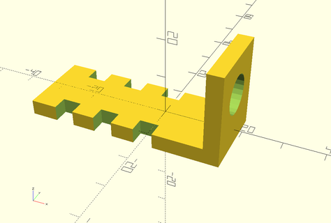 basic zip-tie cable stress reliever Workshop & Tools 3d print model - Mito3D