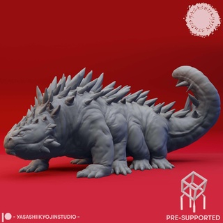 basilisk - tabletop miniature pre-supported Characters 3d print model - Mito3D