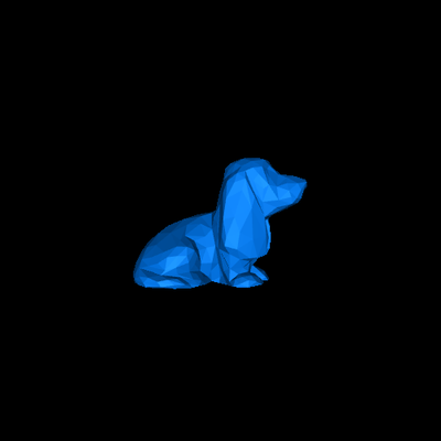 basset chien 3d modèles télécharger créalité nuage 3d print model - Mito3D