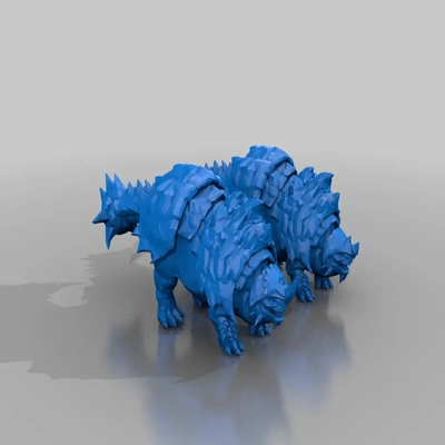 bastiladon kertenkele dp 3d modeller indir creality bulut 3d print model - Mito3D