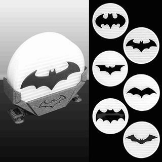 bat-coaster collection Household 3d print model - Mito3D