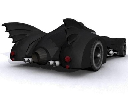 batimovil Vehicles 3d print model - Mito3D