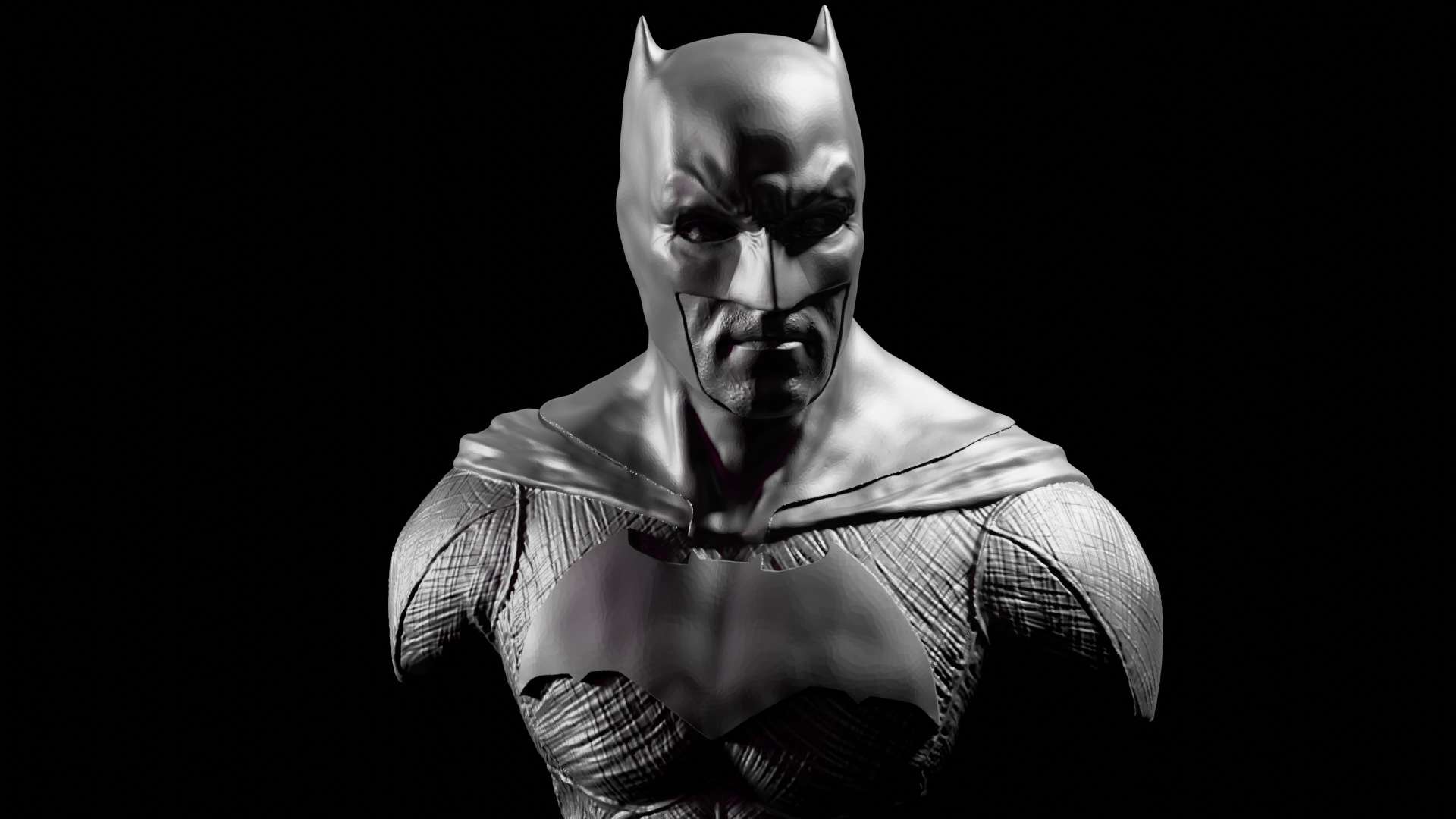 batman sculptures culturel reliques 3D print model - Mito3D