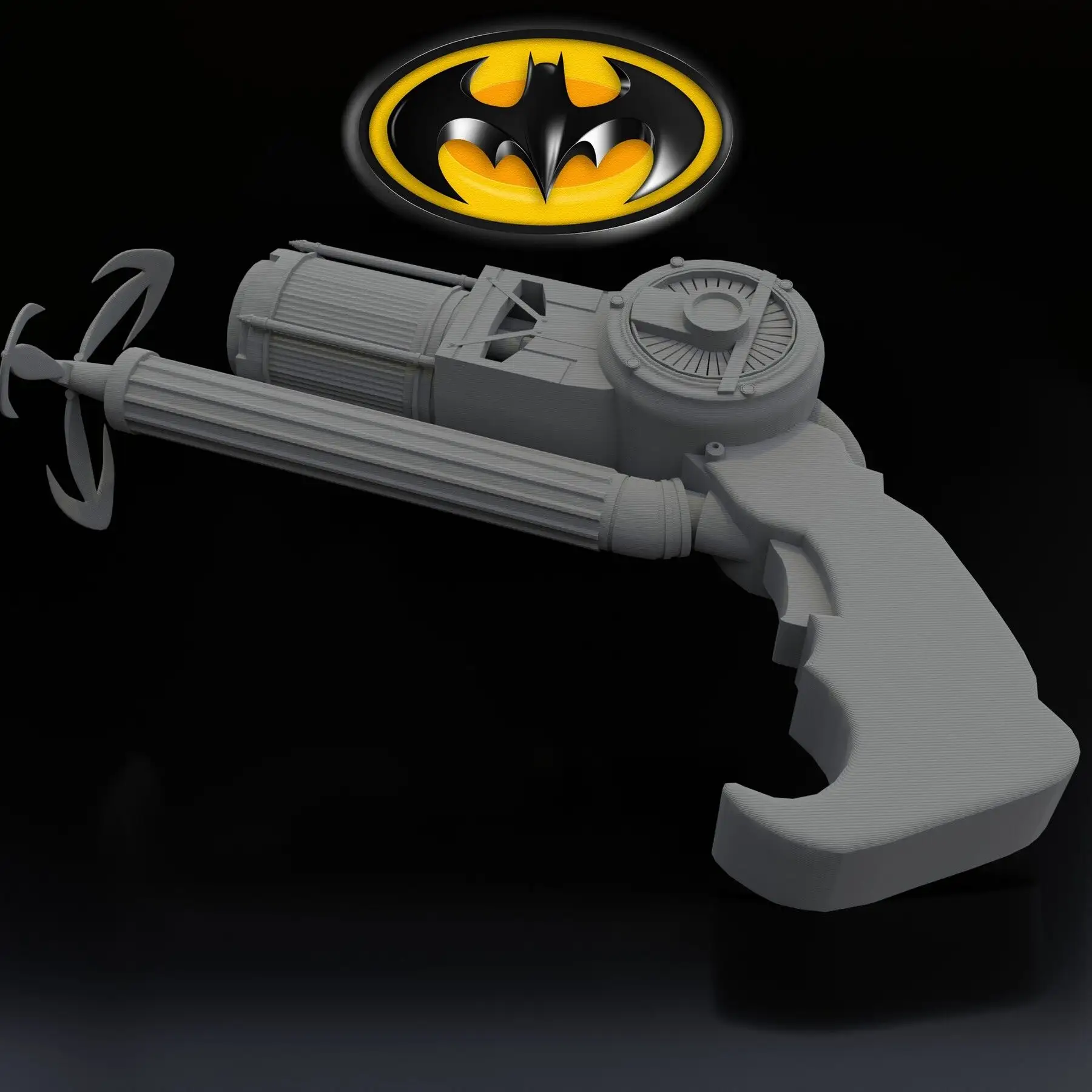 batman animasyonlu dizi uğraşmak kanca 3d modeller indir creality bulut oyuncak silahlar 3D print model - Mito3D