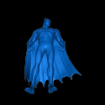 batman 3d modelle download realität wolke 3d print model - Mito3D