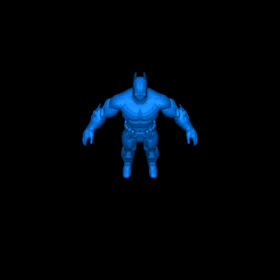 batman 3d modelos baixar crialidade nuvem 3d print model - Mito3D